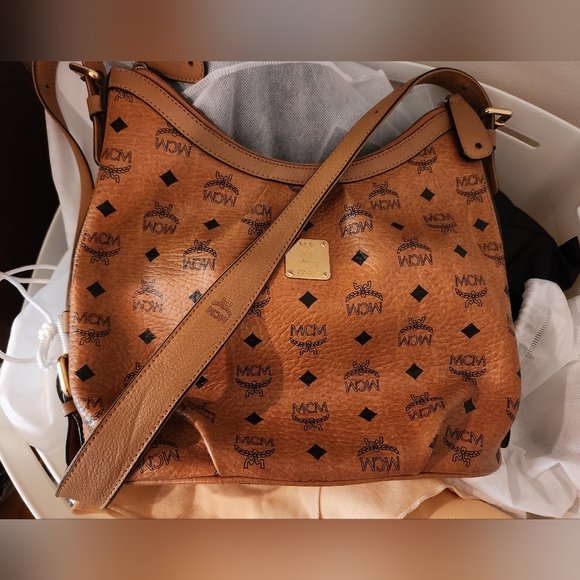 MCM Bags Mcm Cognac Hobo Shoulderbag Crossbody Poshmark